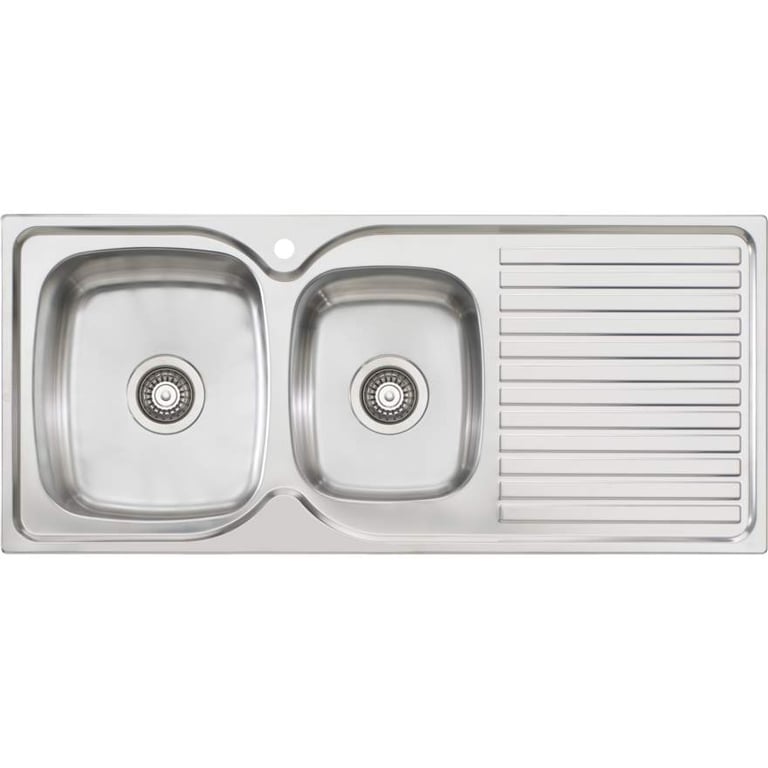 Sink-Kitchen-Oliveri-Endeavour-OneAndThreeQuarter-Drainer-LHS-Image1.jpg Image of Sink Kitchen Oliveri Endeavour OneAndThreeQuarter Drainer LHS