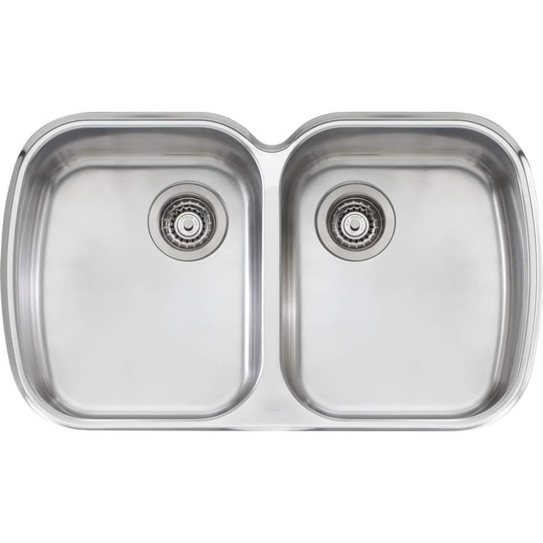 Sink-Kitchen-Oliveri-Monet-DoubleBowl-Undermount-Image1.jpg Image of Sink Kitchen Oliveri Monet DoubleBowl Undermount