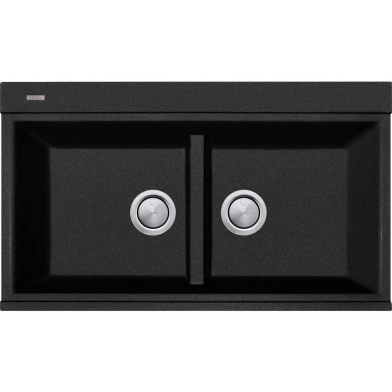 Sink-Kitchen-Oliveri-Santorini-DoubleBowl-Topmount-GlassTop-Image2.jpg Image of Sink Kitchen Oliveri Santorini DoubleBowl Topmount GlassTop