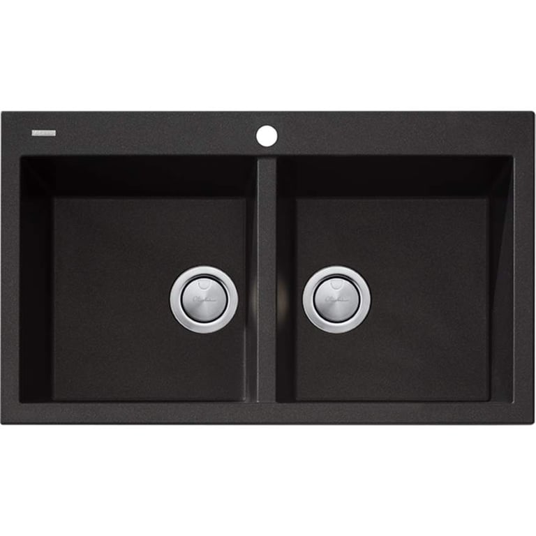 Sink-Kitchen-Oliveri-Santorini-DoubleBowl-Topmount-Image1.jpg Image of Sink Kitchen Oliveri Santorini DoubleBowl Topmount