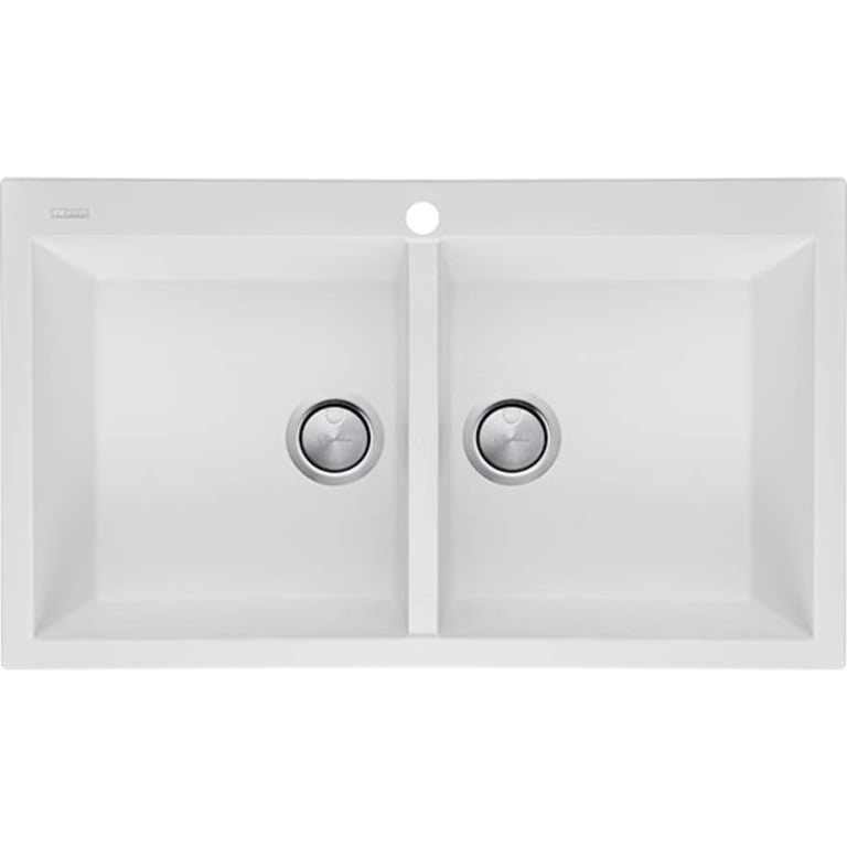 Sink-Kitchen-Oliveri-Santorini-DoubleBowl-Topmount-Image2.jpg Image of Sink Kitchen Oliveri Santorini DoubleBowl Topmount