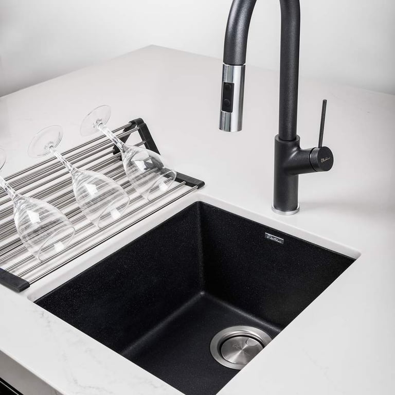 Sink-Kitchen-Oliveri-Santorini-StandardBowl-Undermount-Image3 Image of Sink Kitchen Oliveri Santorini StandardBowl Undermount