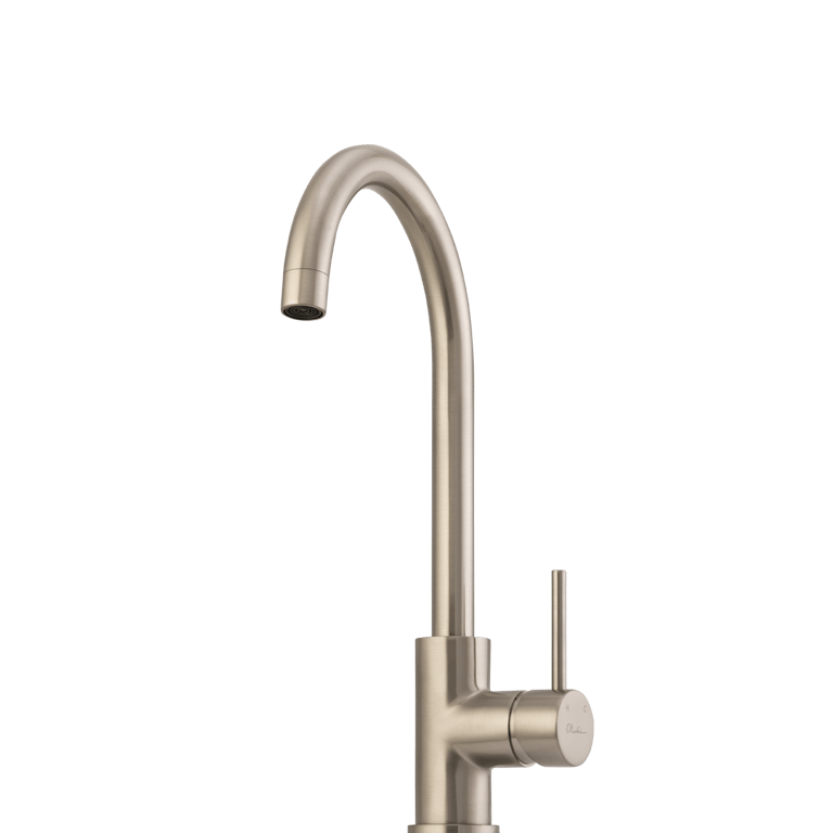 Venice-Brushed-Nickel-Goose-Neck-Mixer-Oliveri.png Image of Mixer Basin Oliveri Venice GooseNeck