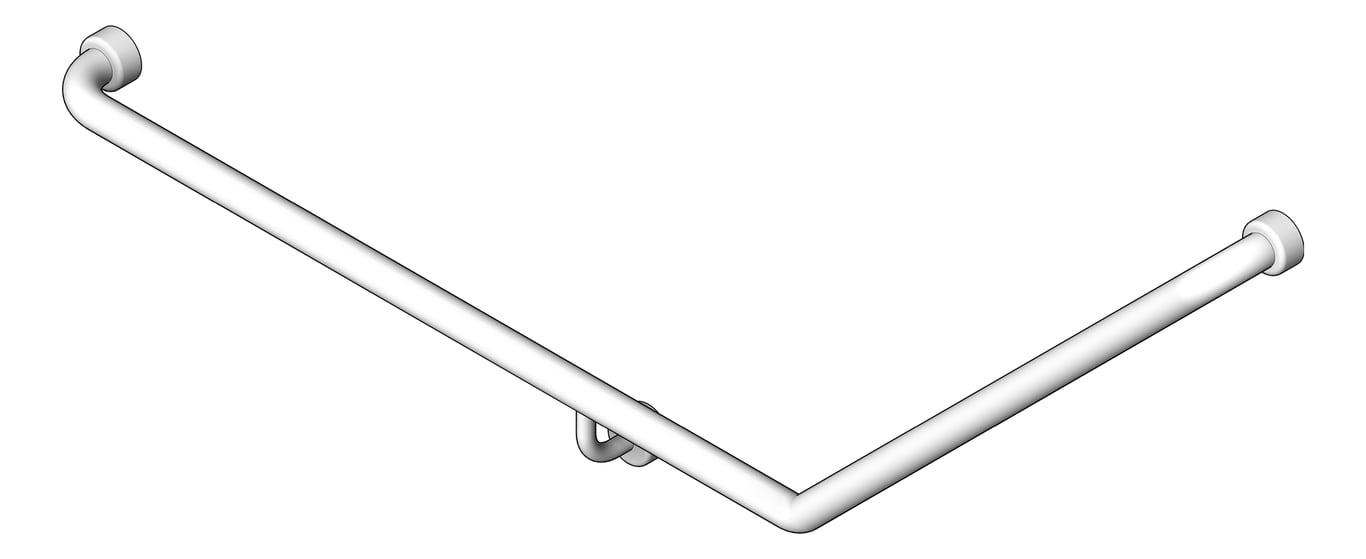 GrabRail 135Deg Oliveri Holdfast Left