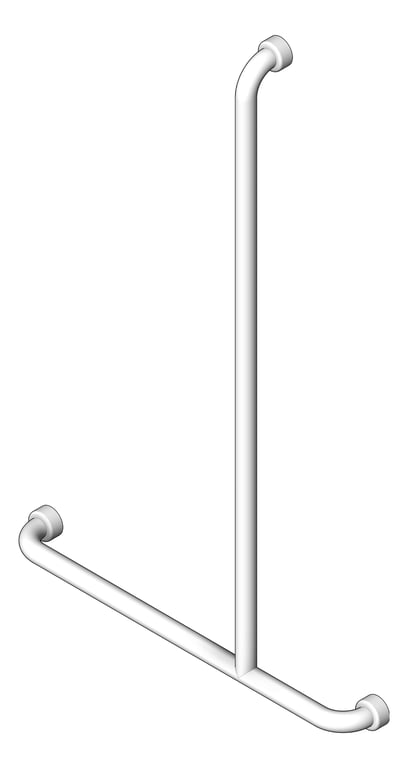 Image of GrabRail Shower Oliveri Holdfast TShape Right