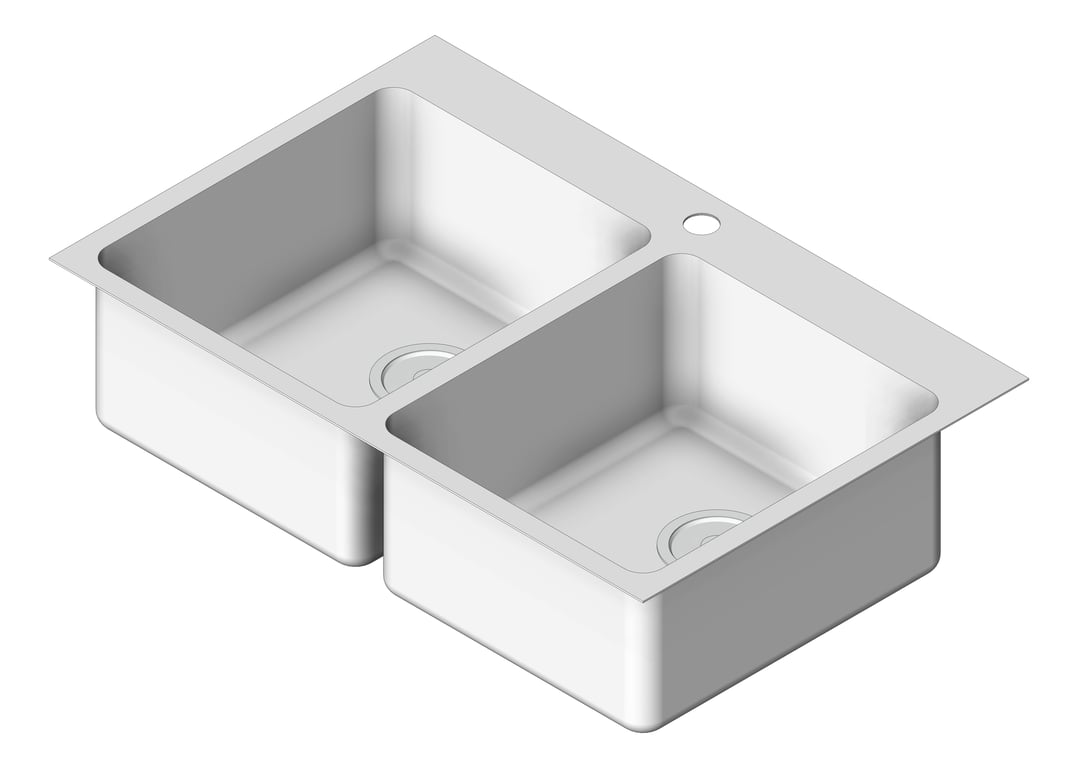 Navigate to Sink Kitchen Oliveri ProjectSinks DoubleBowl