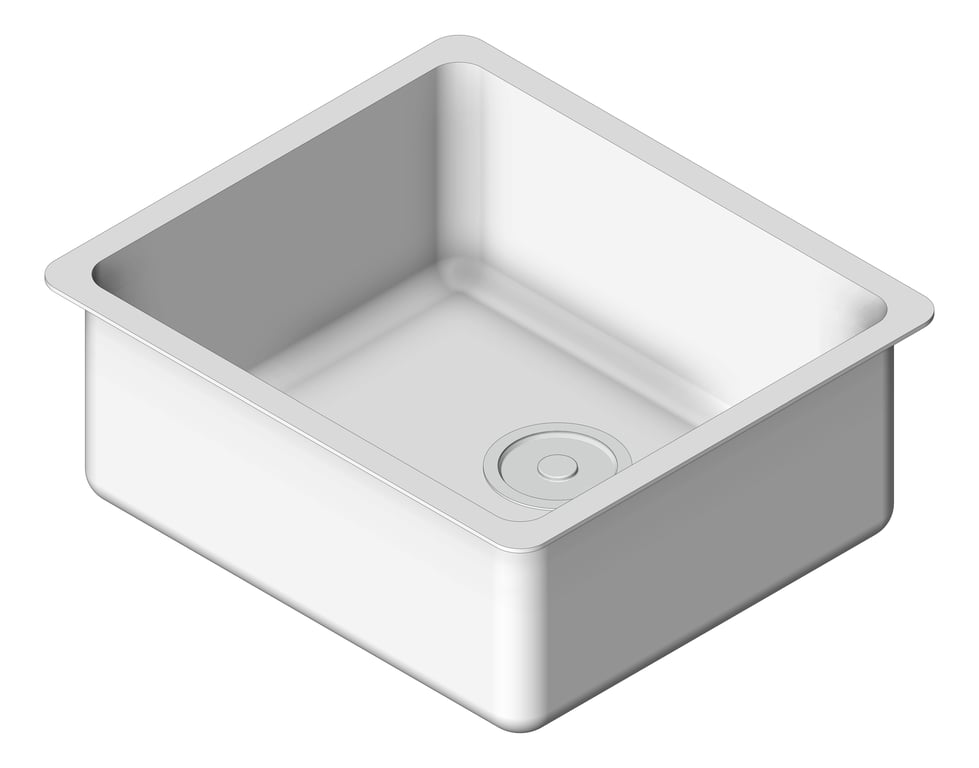 Sink Kitchen Oliveri ProjectSinks SingleBowl Universal 500