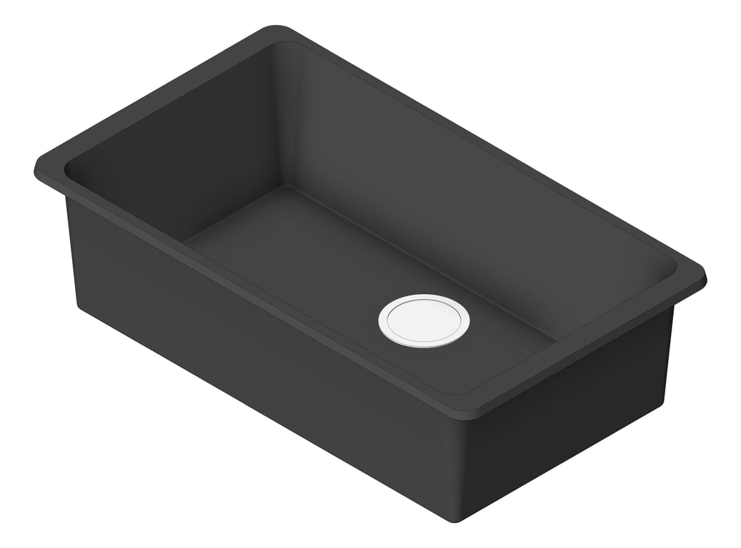 Navigate to Sink Kitchen Oliveri Santorini MegaBowl Undermount
