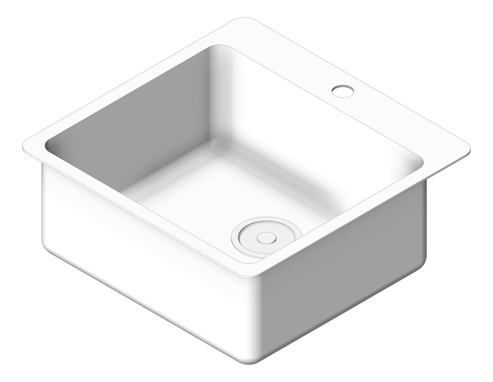 Navigate to Sink Kitchen Oliveri Sonetto LargeBowl Topmount