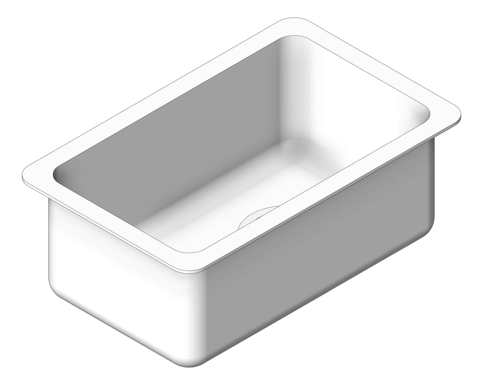 Navigate to Sink Kitchen Oliveri Sonetto SkinnyBowl Undermount
