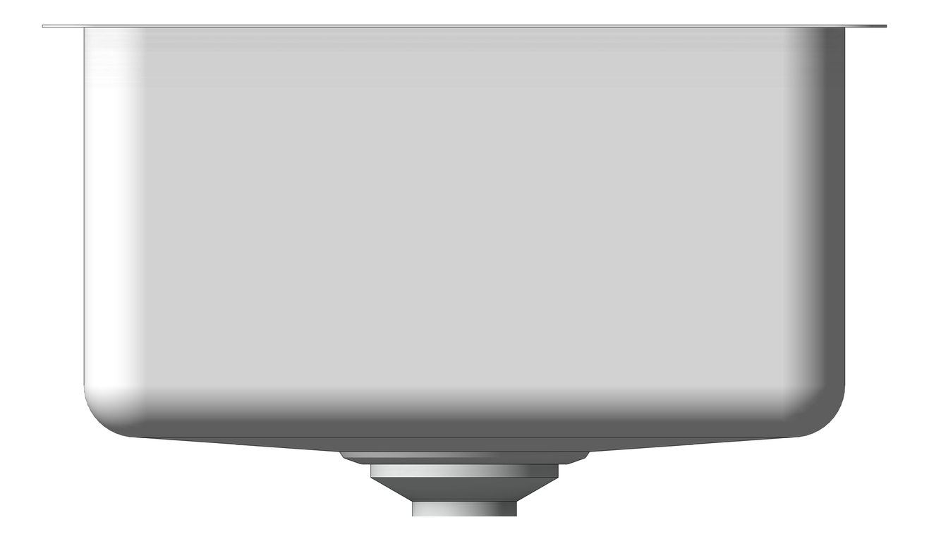 Front Image of Sink Kitchen Oliveri Sonetto StandardBowl Universal