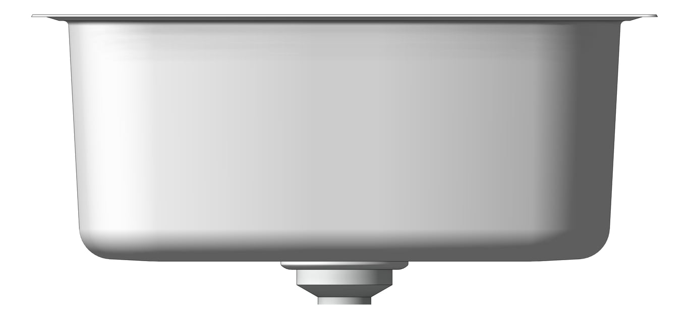 Front Image of Sink Laundry Oliveri Undermount