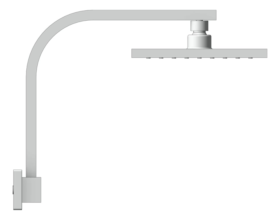 Left Image of Shower Head Oliveri Monaco HighRise