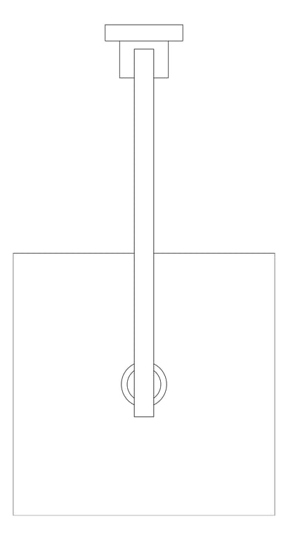 Plan Image of Shower Head Oliveri Monaco HighRise