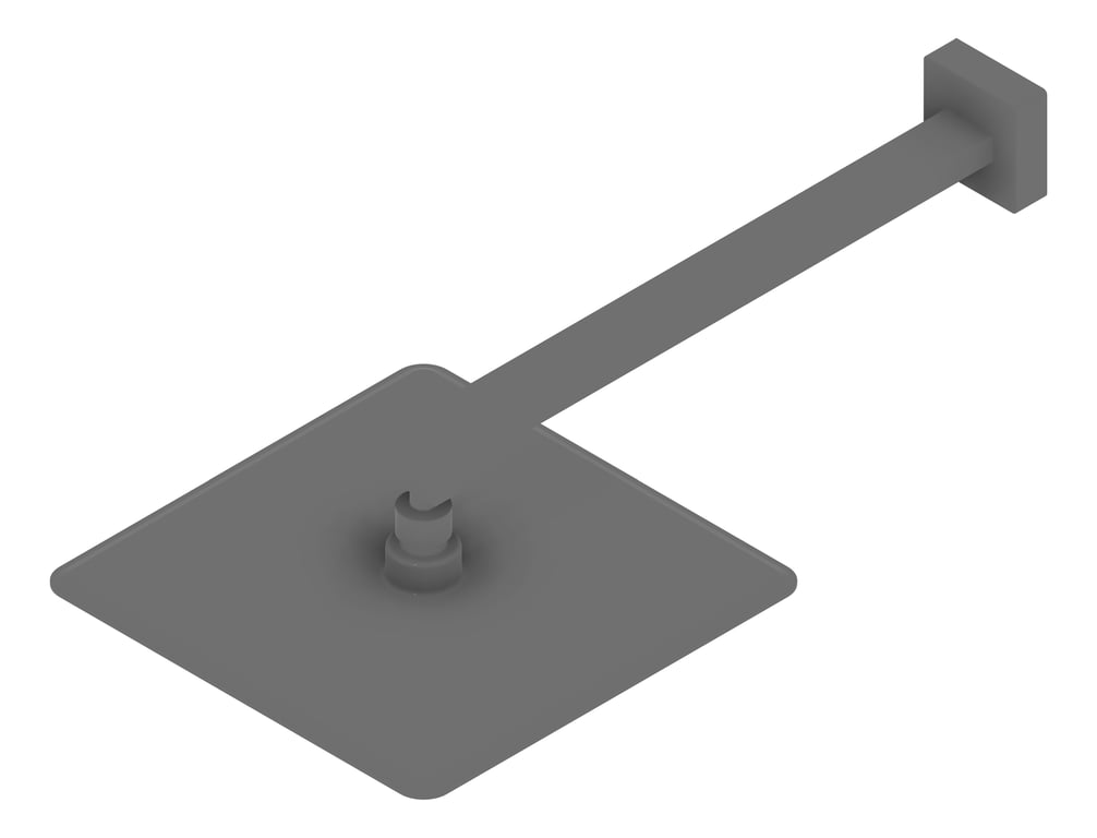 Navigate to Shower Head Oliveri Monaco WallMount Thin