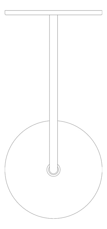 Plan Image of Shower Head Oliveri Rome WallMount