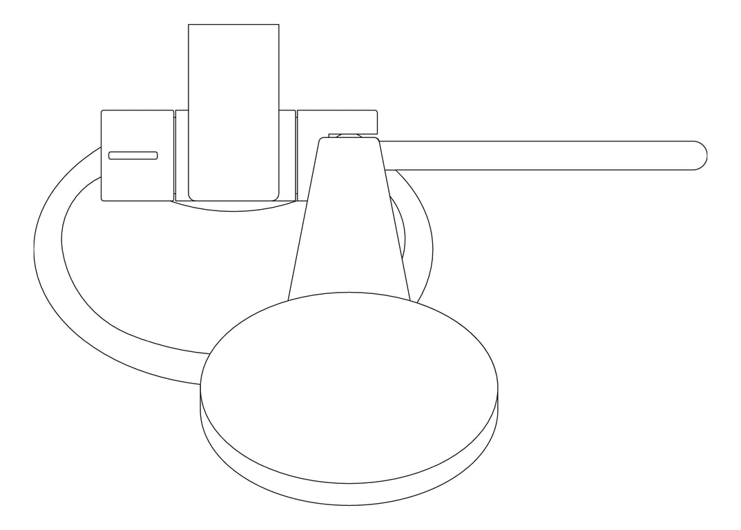 Plan Image of Shower Rail Oliveri Rome