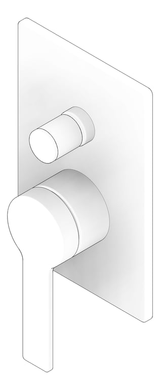 3D Documentation Image of MixerTap Diverter Oliveri Barcelona