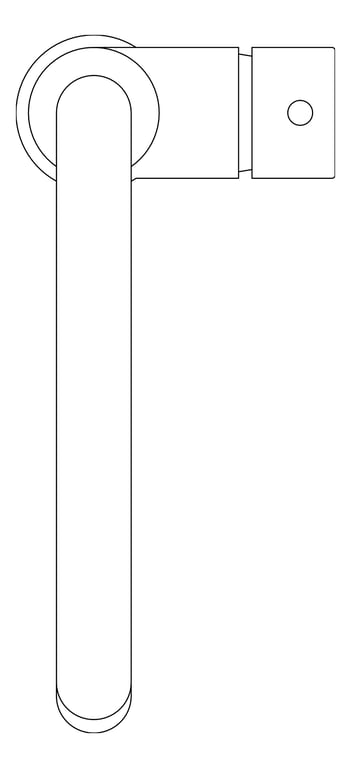 Plan Image of Mixer Basin Oliveri Venice GooseNeck