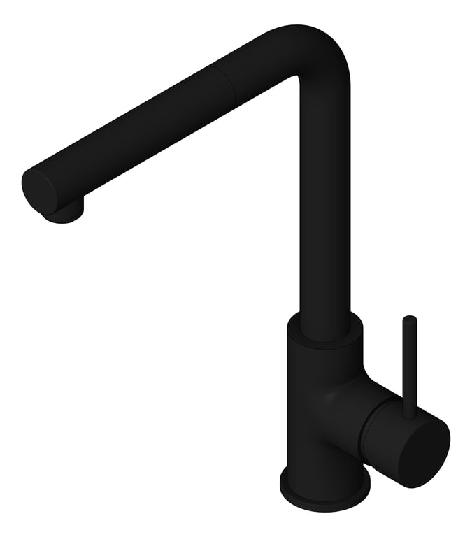Mixer Basin Oliveri Venice RightAngle PullOutSpray