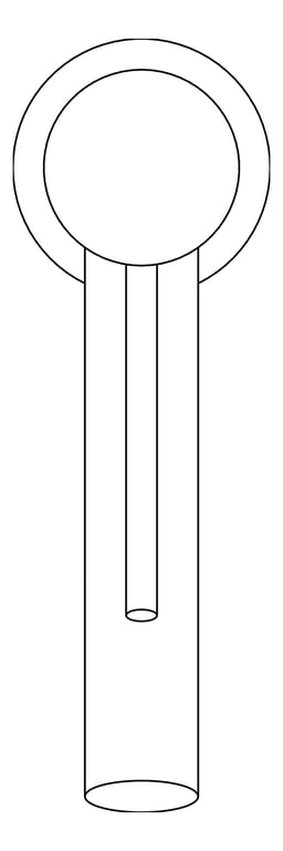 Plan Image of Mixer Basin Oliveri Venice Uplift