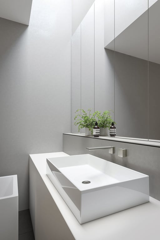 110-7800-40 110-7610-40 Phoenix Alia Shower Wall Mixer and Wall Outlet Lifestyle RGB Image of MixerTap Wall Phoenix Alia