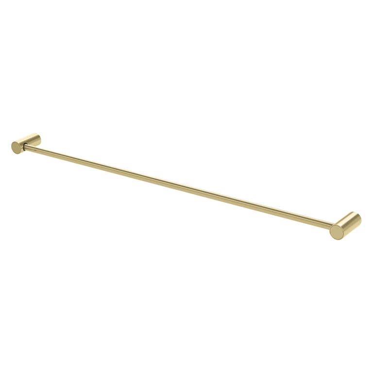 111-8030-12 Vivid Slimline Single Towel Rail 800mm Image of TowelRail Single Phoenix VividSlimline 800 SquarePlate