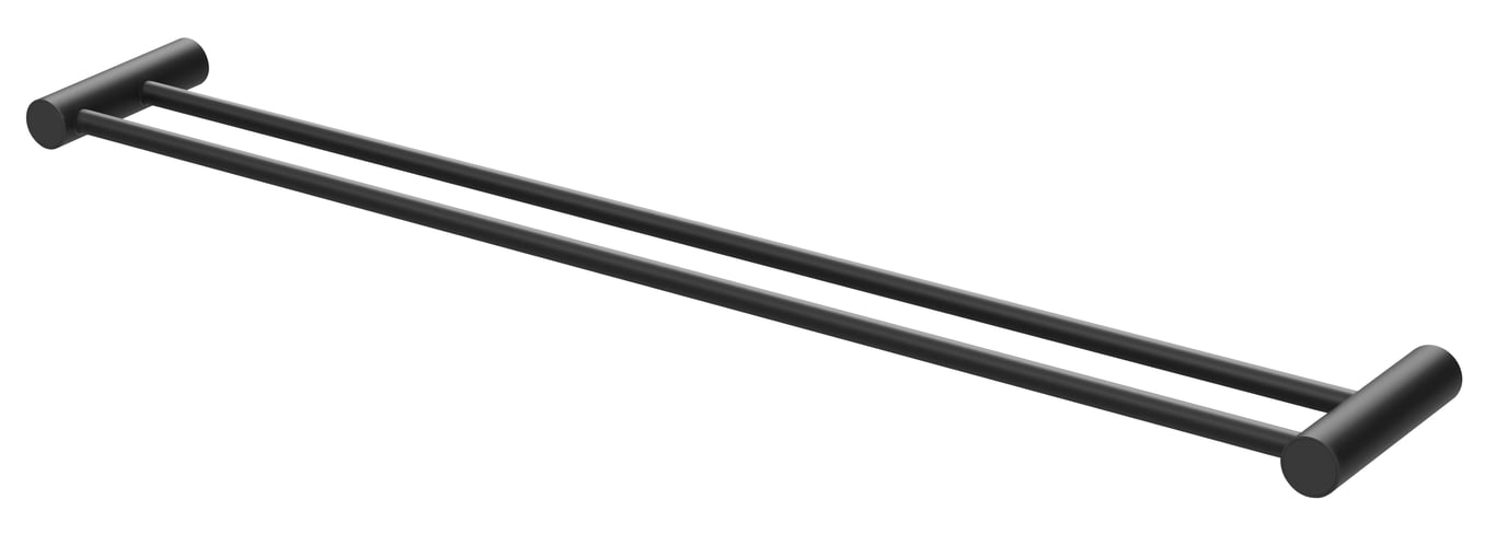 111-8130-10 Vivid Slimline Double Towel Rail 800mm Image of TowelRail Double Phoenix VividSlimline 800