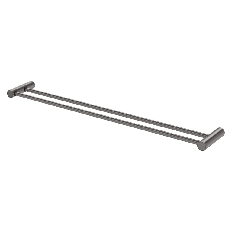 111-8130-31 Vivid Slimline Double Towel Rail 800mm Image of TowelRail Double Phoenix VividSlimline 800