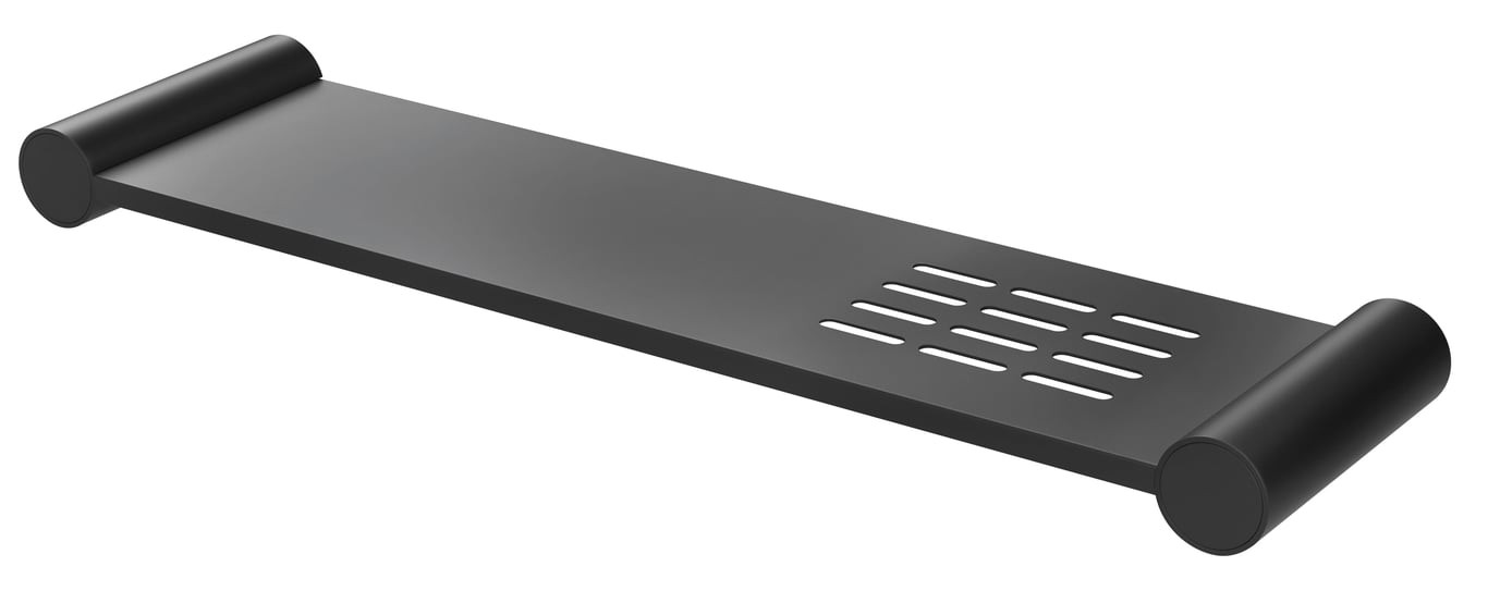 111-8600-10 Vivid Slimline Shower Shelf 370mm Image of Shelf Shower Phoenix VividSlimline Metal
