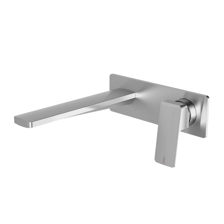 128-7810-51 Enviro316 Wall Basin Bath Mixer Set 200mm Image of MixerSet Wall Phoenix Enviro316 Basin Bath 200mm