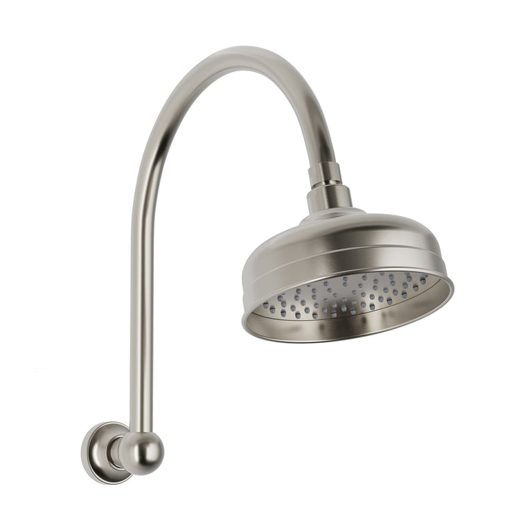134-5300-40 Cromford High Rise Shower Arm and Rose Image of Shower Wall Phoenix Cromford HighRiseArm Rose