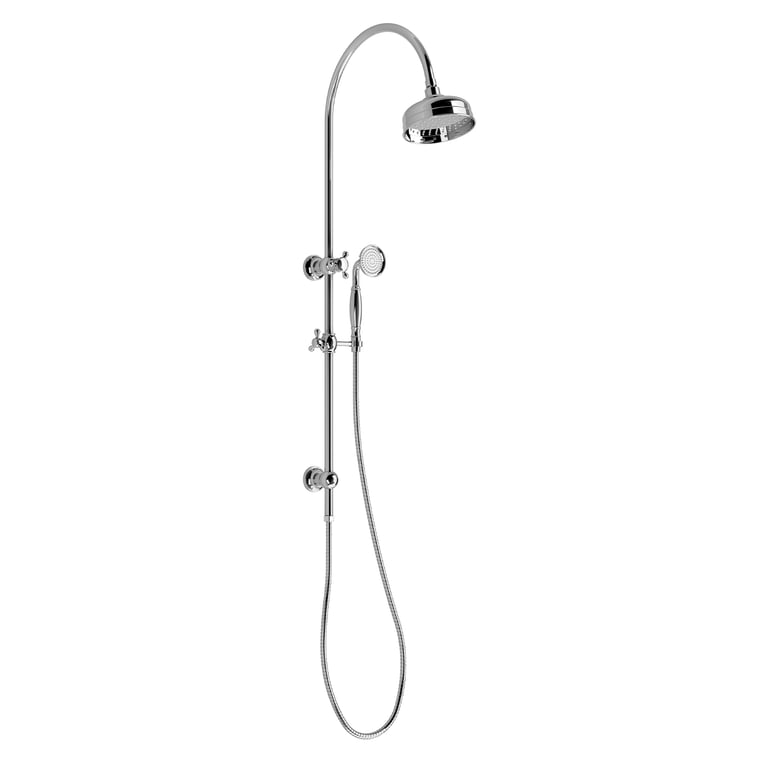 134-6510-00 Cromford Twin Shower Image of Shower Twin Phoenix Cromford