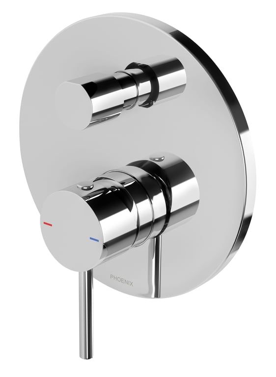 153-7940-00 Pina Shower Bath Diverter Mixer Trim Kit Only Image of MixerTap Wall Phoenix Pina Diverter