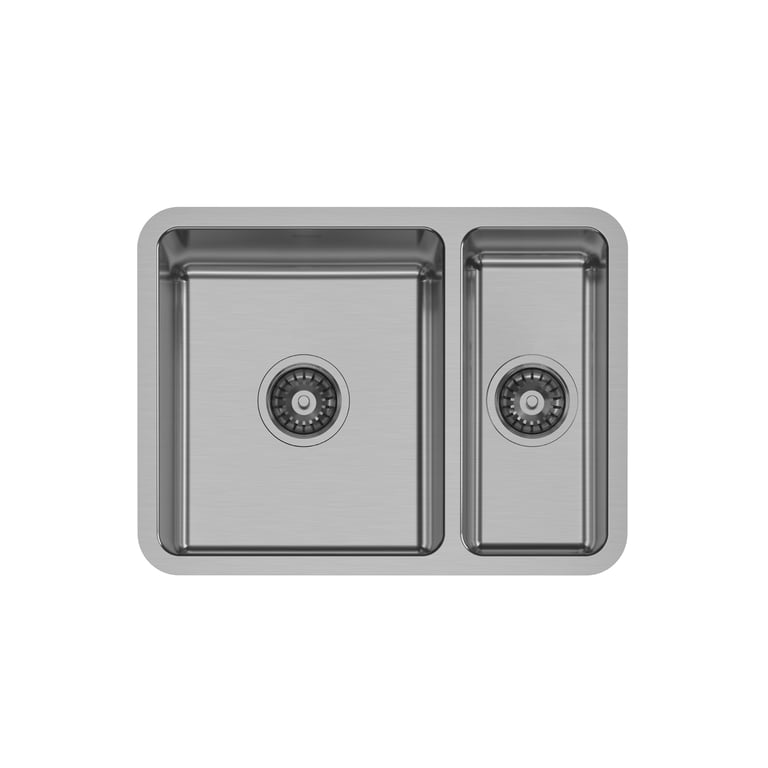 303-3001-51 2000 Series 1-1'2 Bowl Under-Over Sink Image of Sink Kitchen Phoenix 2000Series OneAndHalf