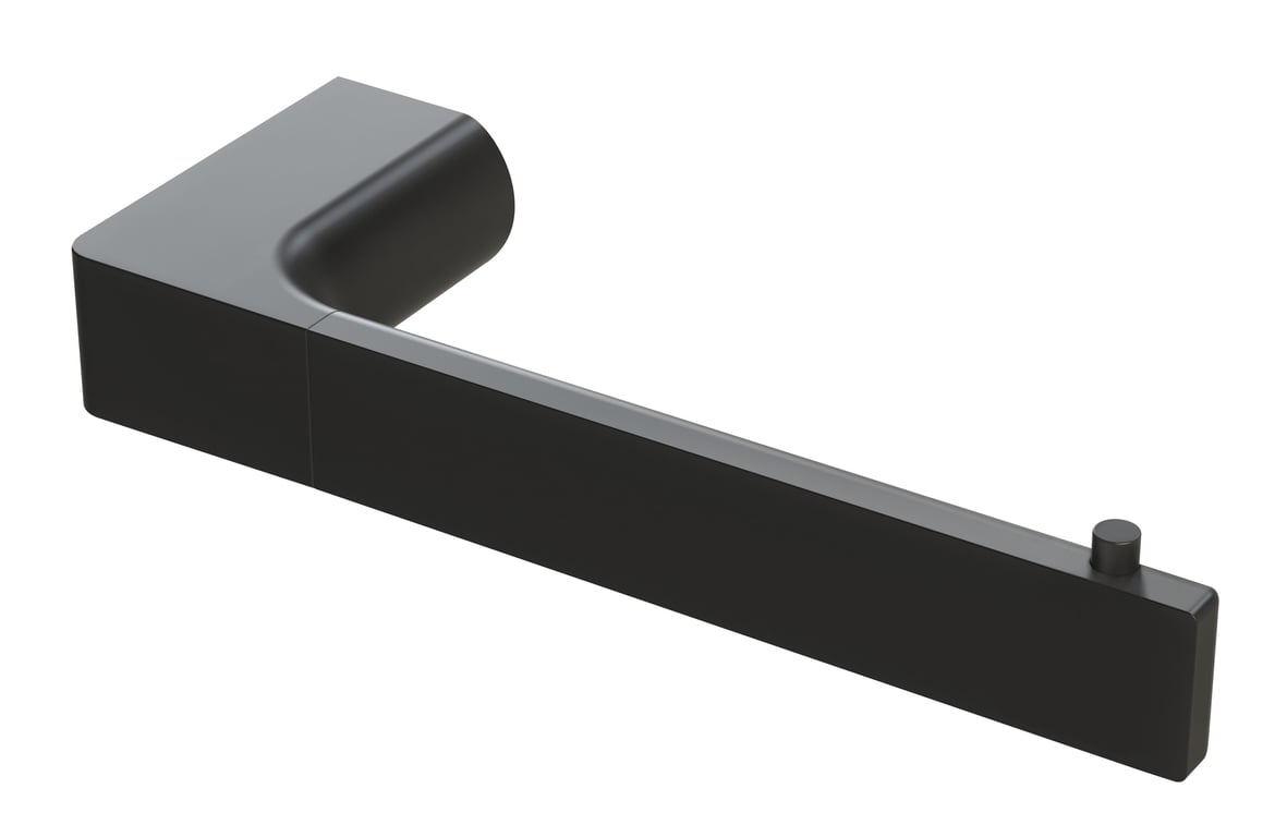 GS892 MB Gloss Toilet Roll Holder Image of ToiletRollHolder Single Phoenix Gloss