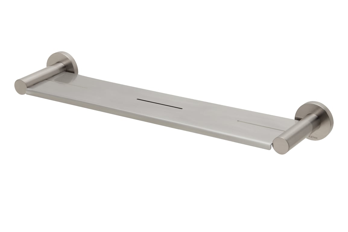RA886 BN Radii Metal Shelf Round Plate Image of Shelf Metal Phoenix Radii RoundPlate