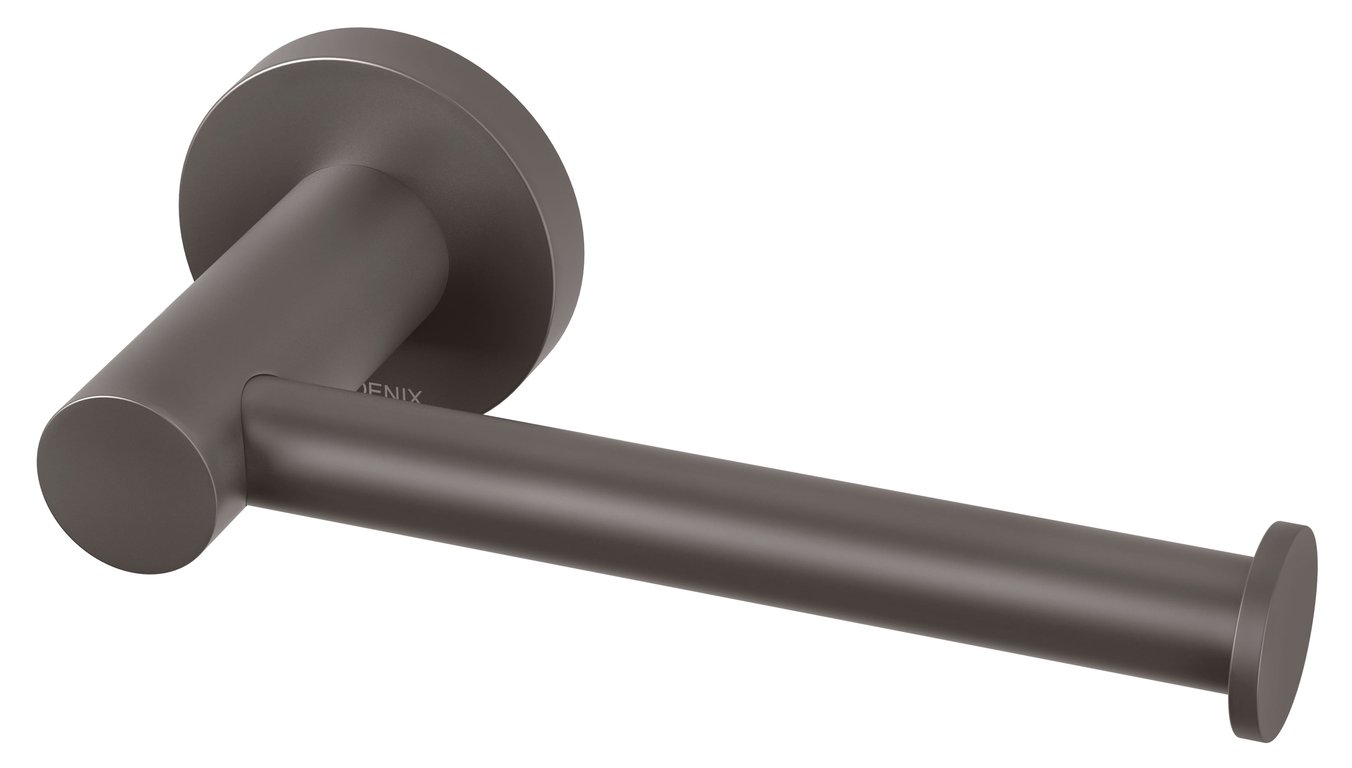 RA892 GM Radii Toilet Roll Holder Round Plate Image of ToiletRollHolder Single Phoenix Radii RoundPlate