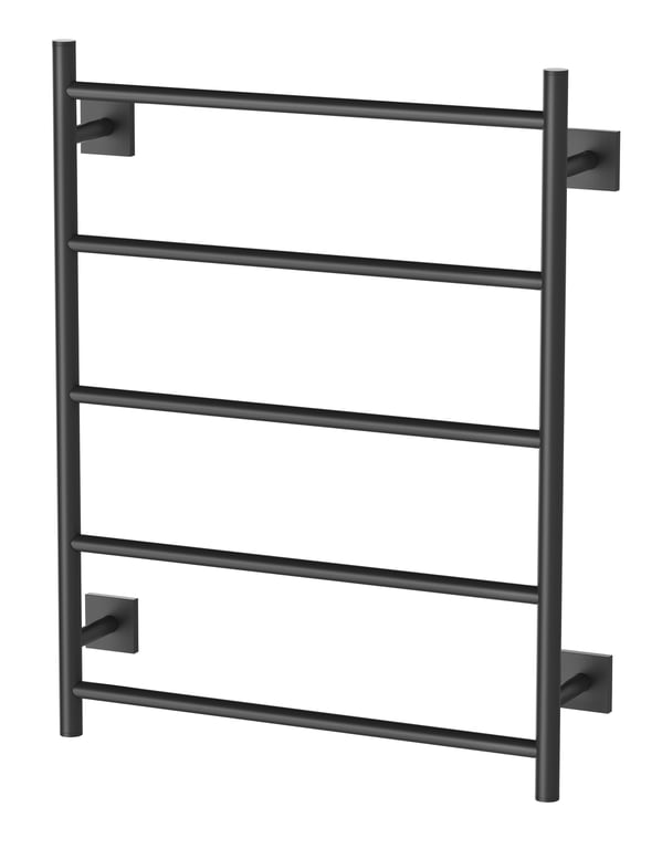 RS870 MB Radii Towel Ladder 550 x 740mm Square Plate Image of TowelRail Ladder Phoenix Radii 550 SquarePlate