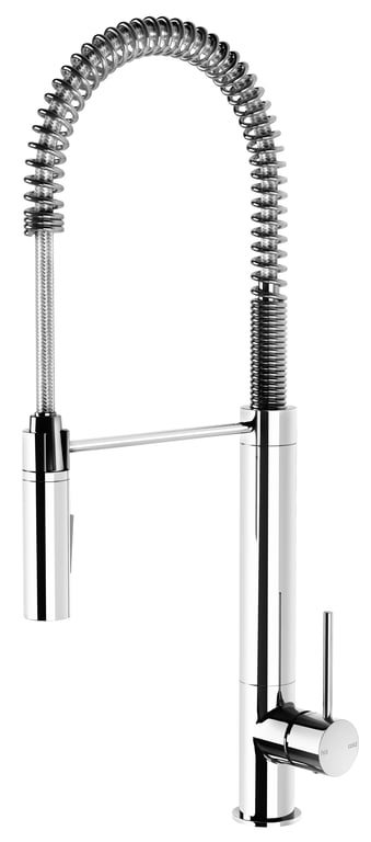VS736 CHR Vivid Slimline Tall Spring Sink Mixer Image of Mixer Sink Phoenix VividSlimline Spring Tall