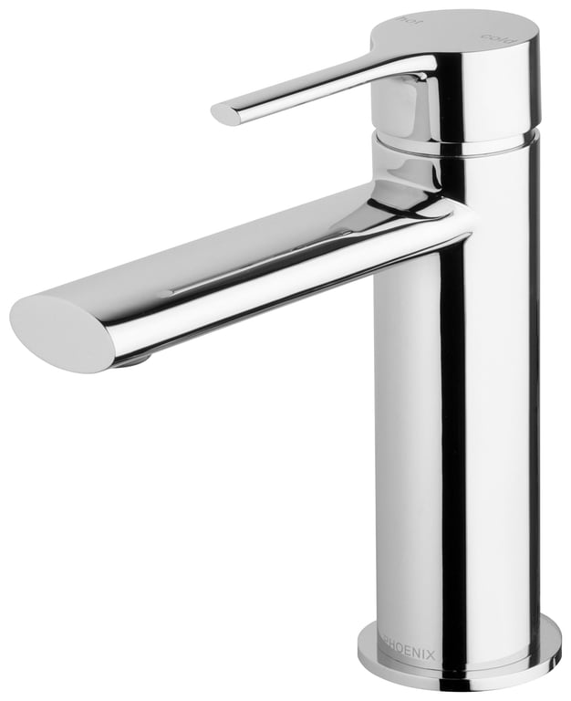 VV770 CHR Vivid Slimline Oval Basin Mixer Image of Mixer Basin Phoenix VividSlimlineOval