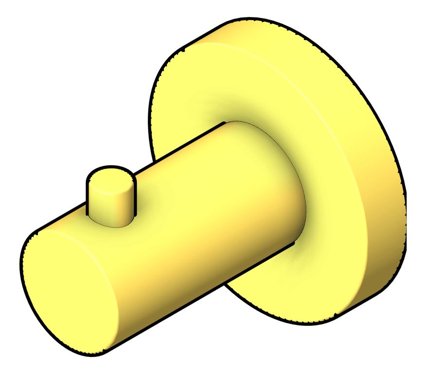 Navigate to RobeHook Phoenix Radii RoundPlate