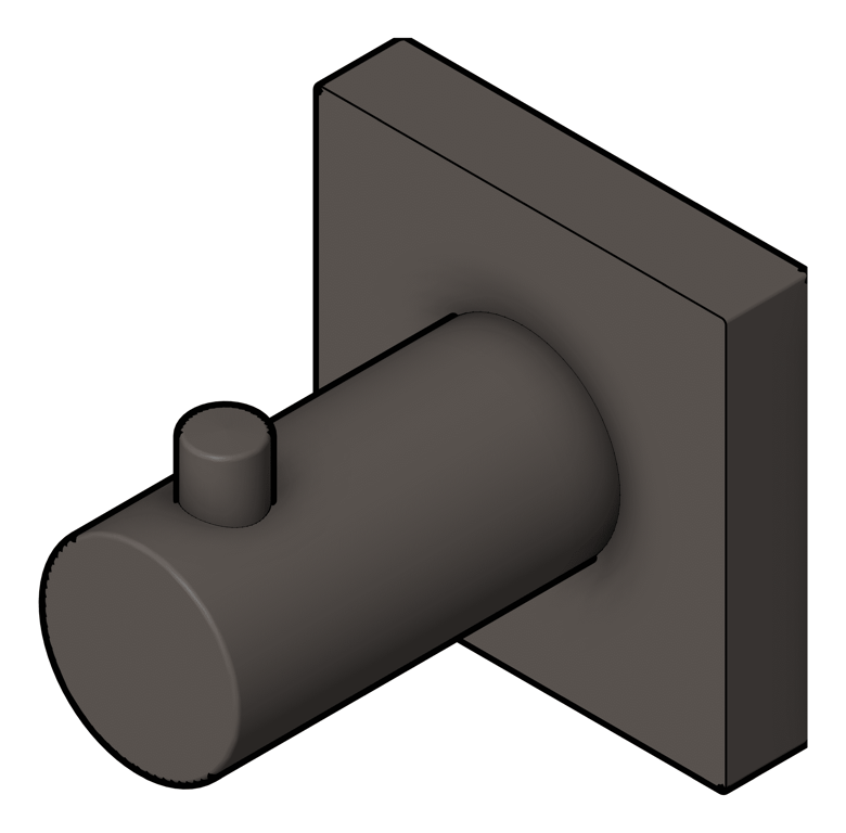RobeHook Phoenix Radii SquarePlate