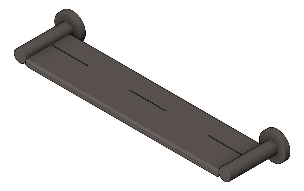 Image of Shelf Metal Phoenix Radii RoundPlate