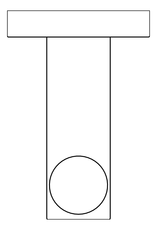 Plan Image of ToiletRollHolder Single Phoenix Radii Spare RoundPlate