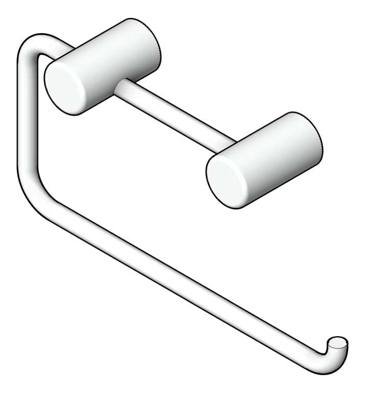 Navigate to ToiletRollHolder Single Phoenix VividSlimline