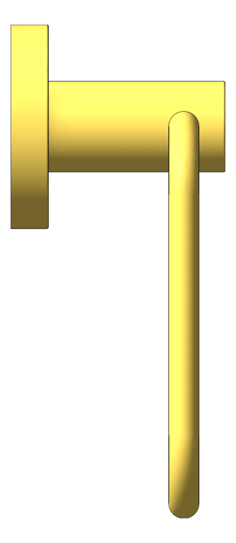 Left Image of TowelHolder Hand Phoenix Radii RoundPlate