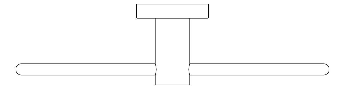 Plan Image of TowelHolder Hand Phoenix Radii SquarePlate