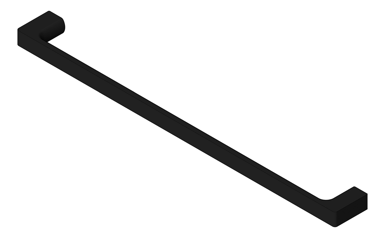 Navigate to TowelRail Single Phoenix Gloss 600mm
