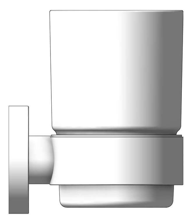 Left Image of TumblerHolder Phoenix Radii WithTumbler RoundPlate